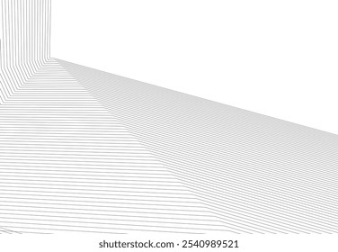 Dibujo Abstractas del Vector 3D de la arquitectura