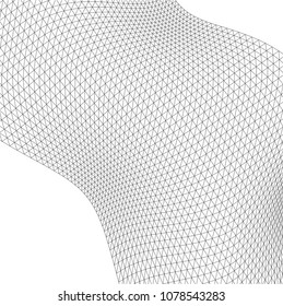 abstract architecture vector 3d illustration
