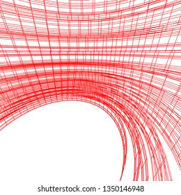 abstract architecture vector 3d illustration