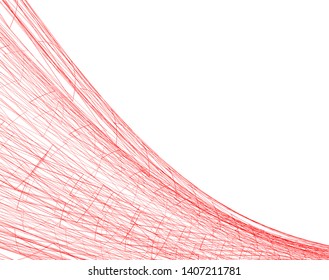 abstract architecture vector 3d illustration
