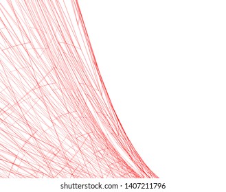 abstract architecture vector 3d illustration
