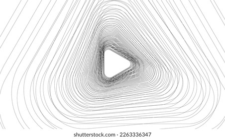 abstract architecture vector 3d illustration