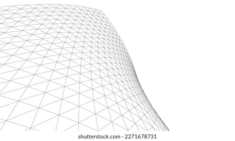 Descripción de la arquitectura vector 3d ilustración