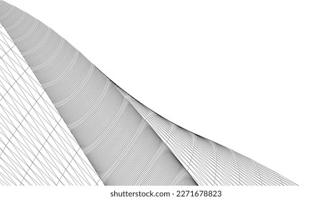 Descripción de la arquitectura vector 3d ilustración