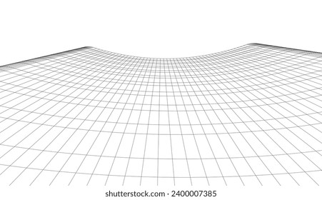 abstract architecture vector 3d illustration