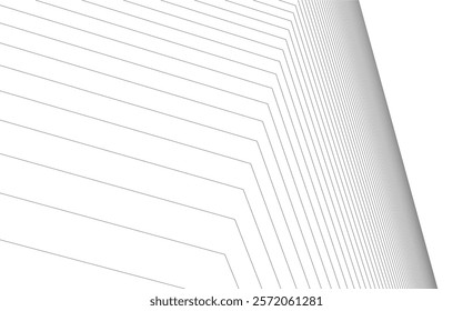 Abstract architecture vector 3d illustration 