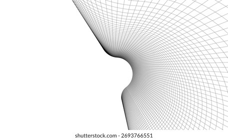 Ilustración 3D de Vector de arquitectura Abstractas