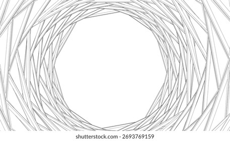 Ilustración 3D de Vector de arquitectura Abstractas