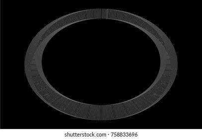 abstract architecture vector 3d illustration
