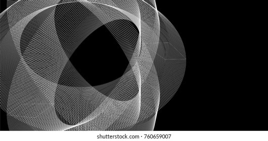 abstract architecture vector 3d illustration