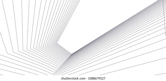 abstract architecture, vector background