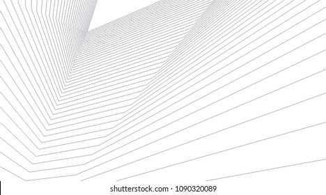 abstract architecture, vector background