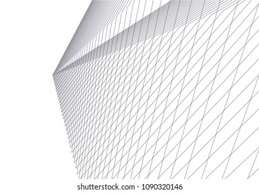 abstract architecture, vector background