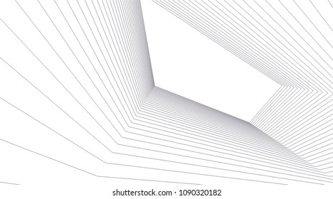 abstract architecture, vector background