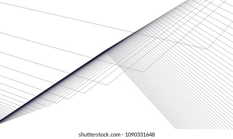 abstract architecture, vector background