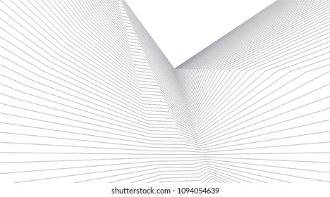 abstract architecture, vector background