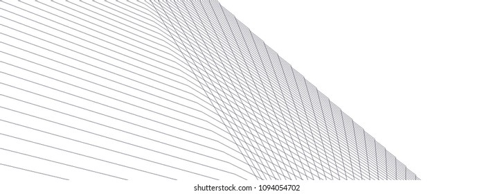 abstract architecture, vector background