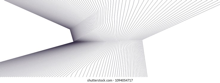 abstract architecture, vector background