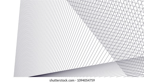 abstract architecture, vector background