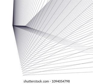 abstract architecture, vector background