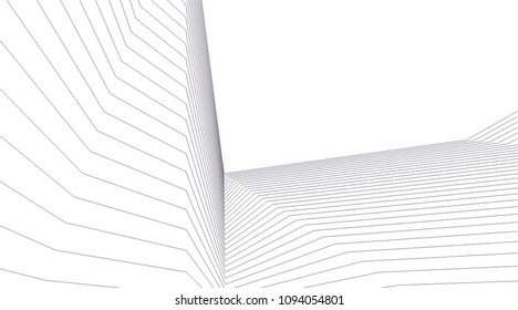 abstract architecture, vector background