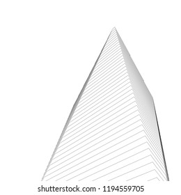 abstract architecture, vector background