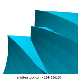 abstract architecture, vector background