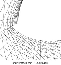 abstract architecture, vector background