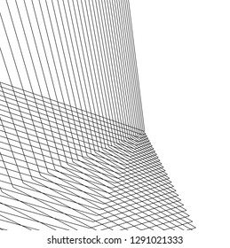 abstract architecture, vector background