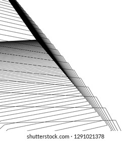 abstract architecture, vector background
