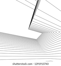 abstract architecture, vector background