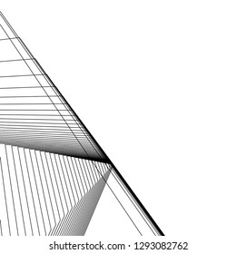 abstract architecture, vector background