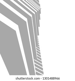 abstract architecture, vector background