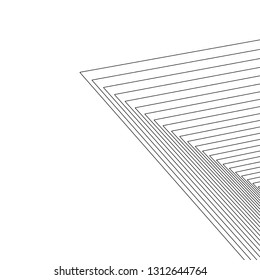 abstract architecture, vector background