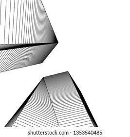 abstract architecture, vector background