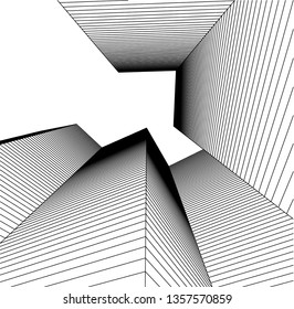 abstract architecture, vector background