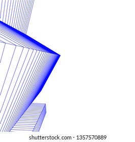 abstract architecture, vector background