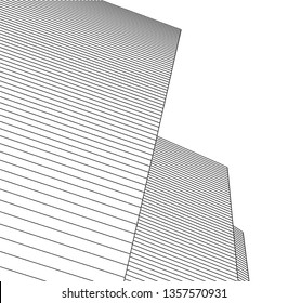abstract architecture, vector background