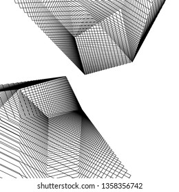 abstract architecture, vector background