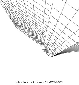 abstract architecture, vector background