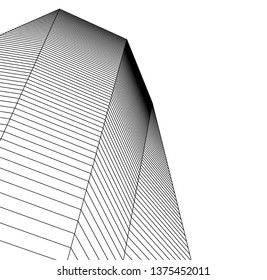 abstract architecture, vector background