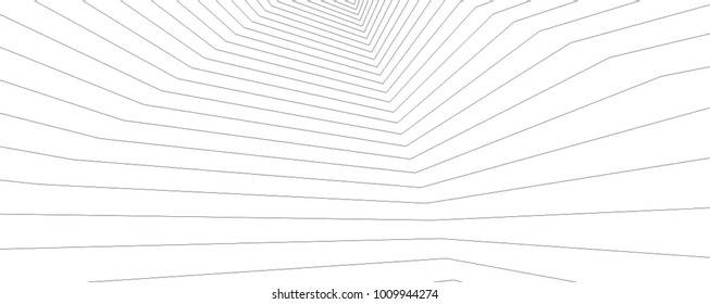 abstract architecture vector illustration