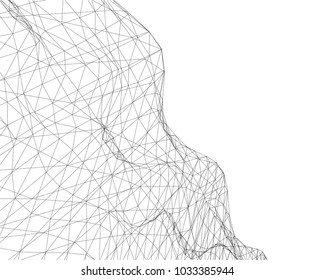 abstract architecture vector illustration