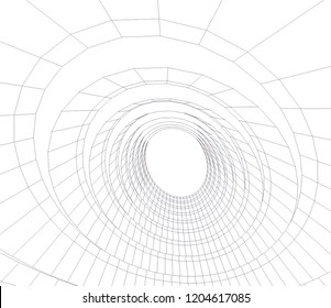 abstract architecture view