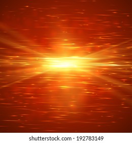 Abstract ardent background. Vector illustration
