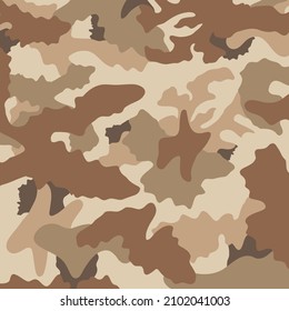 abstract army brown desert sand storm field stripes camouflage pattern military background suitable for print cloth