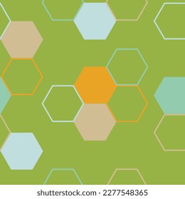 Abstract army   hunting masking ornament texture  Vector illustration background Modern hexagon tile abstract background