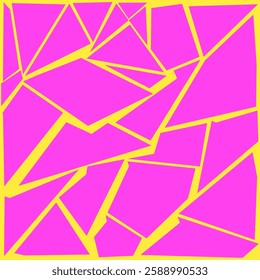 abstract arranged crystal background with colors
