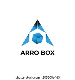 Abstract Arro Box Logo Design