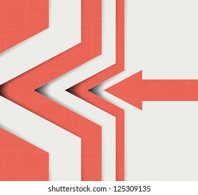 Abstract arrow background